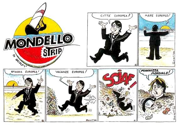 Orlando spiaggia - Mondello strip - Vignette - Sergio Figuccia